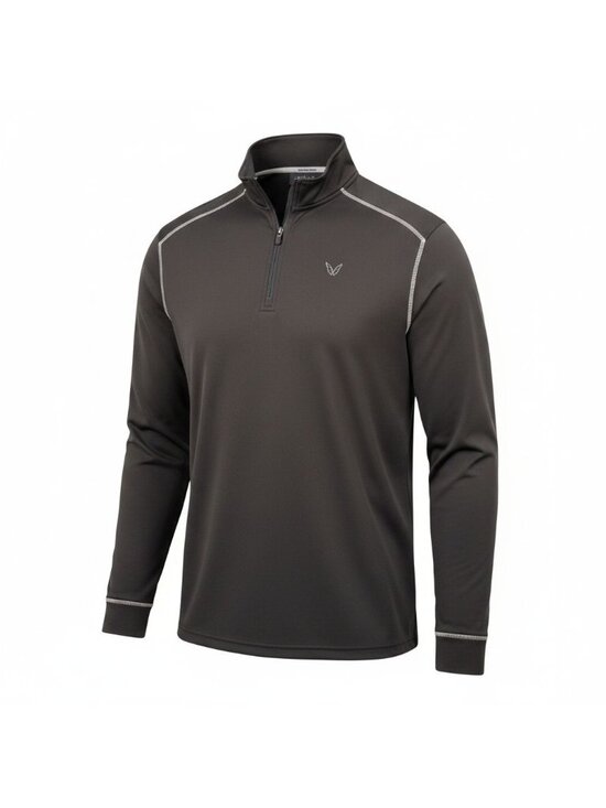 Callaway Other - Callaway Black 1/4 Zip Pullover XL With Contrast Stitching Mens Golf Shirt